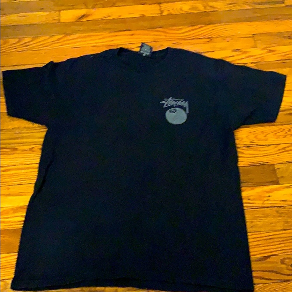 Black stussy tee size medium